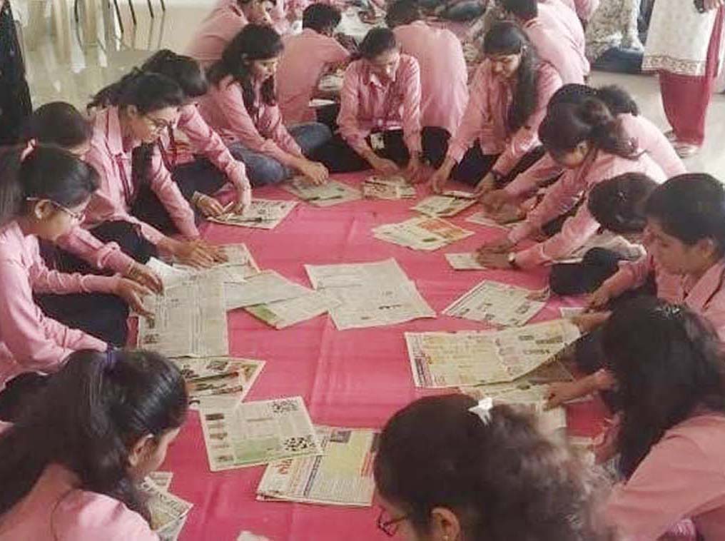 Workshop on Paper Bag Making